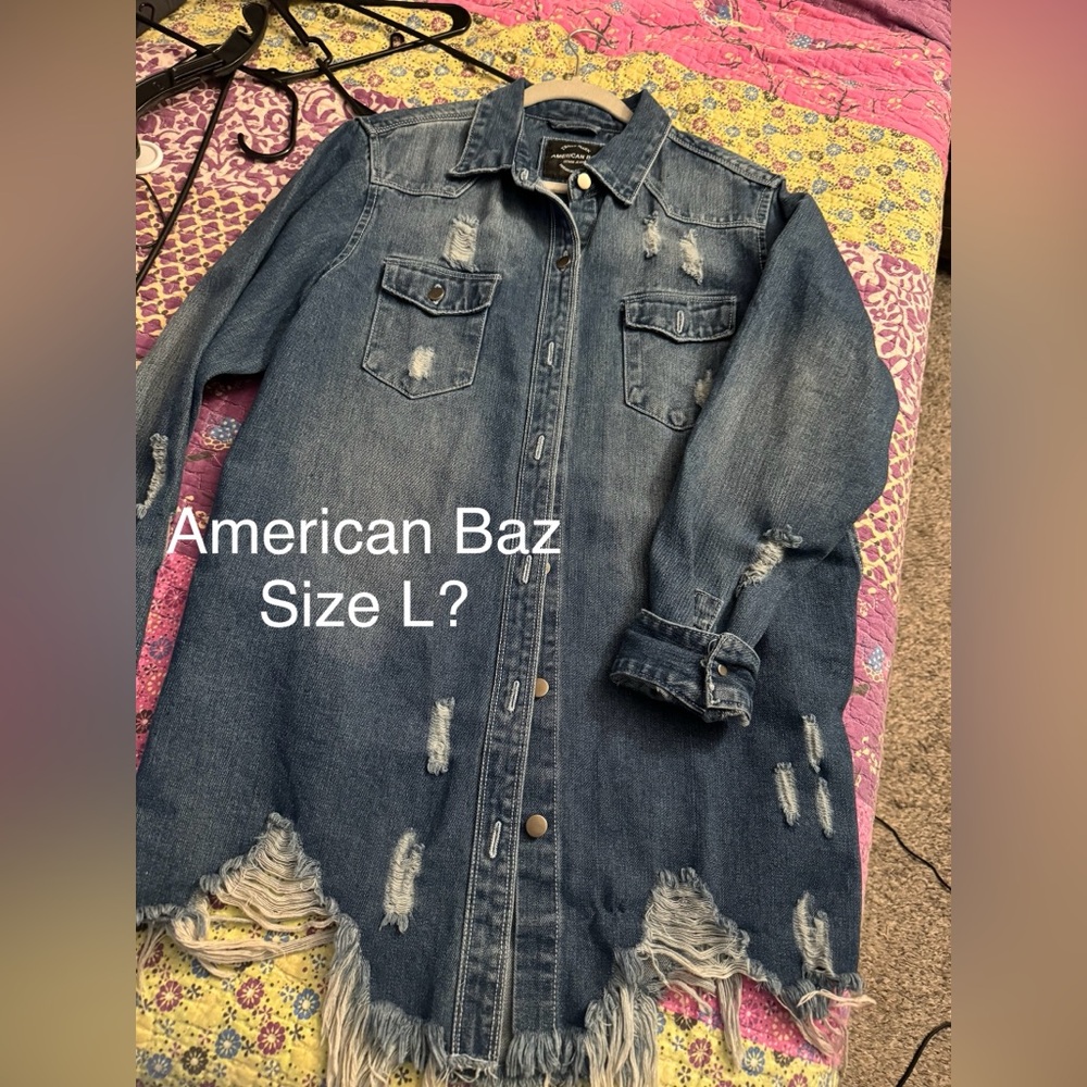 Boutique Blue Jean Outerwear